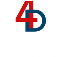 4D Hoops banner logo