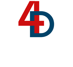 4D Hoops banner logo